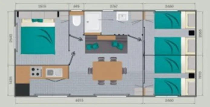 Mobil Home Piscine Promotion Juin Juillet 3 Chambres - 2 Sdb -Climatise - 300M De La Mer - Piscine - Parking - Hyeres France
